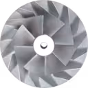 Roda Compressor 3593926 para Turbo HX82 Cummins QSK78 thumbnail 4