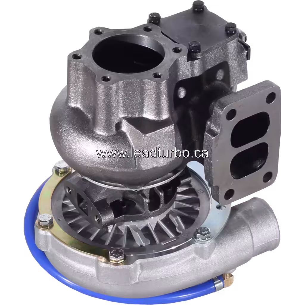 Turbosprężarka 2674A082 TBP412 – Zamiennik do silnika Perkins T6 60 bottom 45 degree view