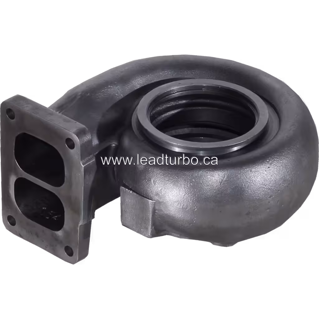 441065-0003 TA5104 Turbine Housing Replacement for Perkins Cummins bottom 45 degree view