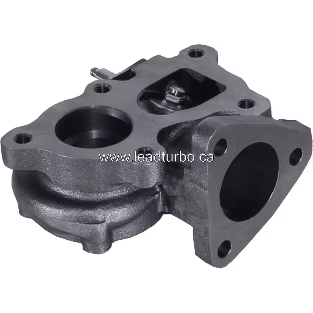 452540-0003 GT1749S Turbine Housing for Hyundai Starex D4BH 45 degree view