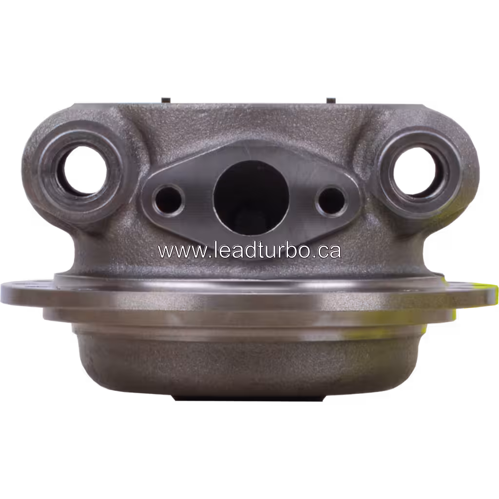 Bearing housing 3536591 HX83: вид спереду, ливаний металевий корпус з центральним отвором