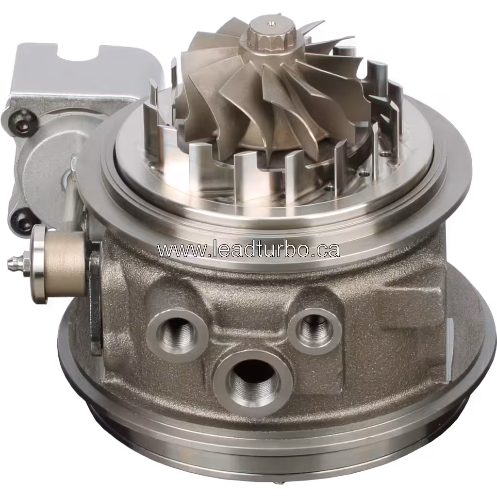 Core турбокомпресора HE551V 4034052 для IVECO Cursor 13 bottom 45 degree view