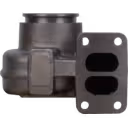 Vista frontal da Turbine Housing FOR 3802770 TH com assento de rolamento central