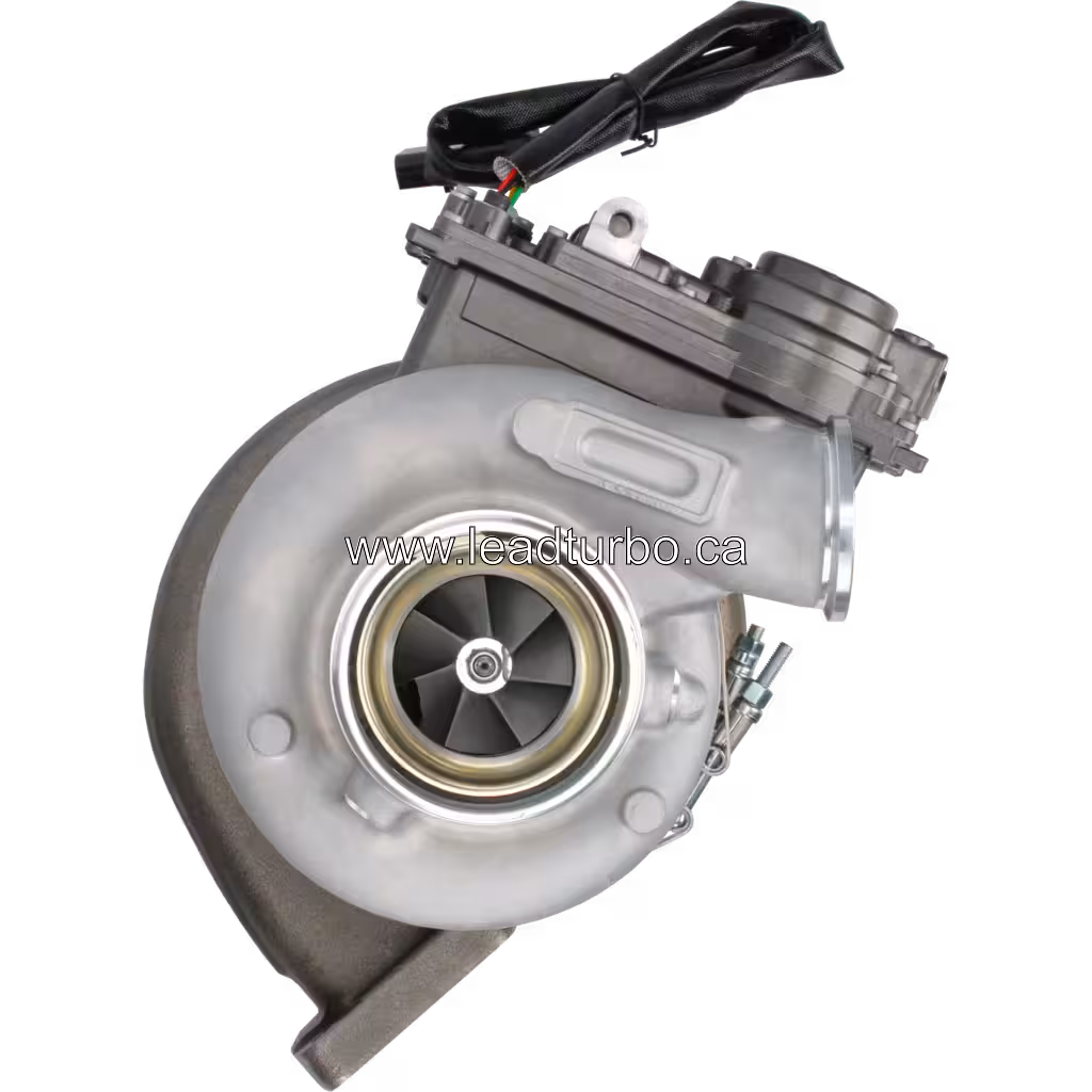 Turbo HE400VG HE431VE detalhes da carcaça