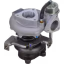 Vista lateral del turbo para motor BJ493ZQ3-10PE