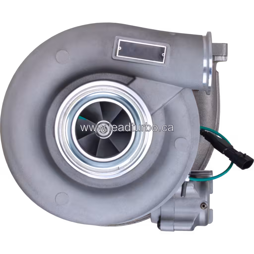 Turbosprężarka 504255233 HY55V zamiennik do IVECO Cursor 10 top view