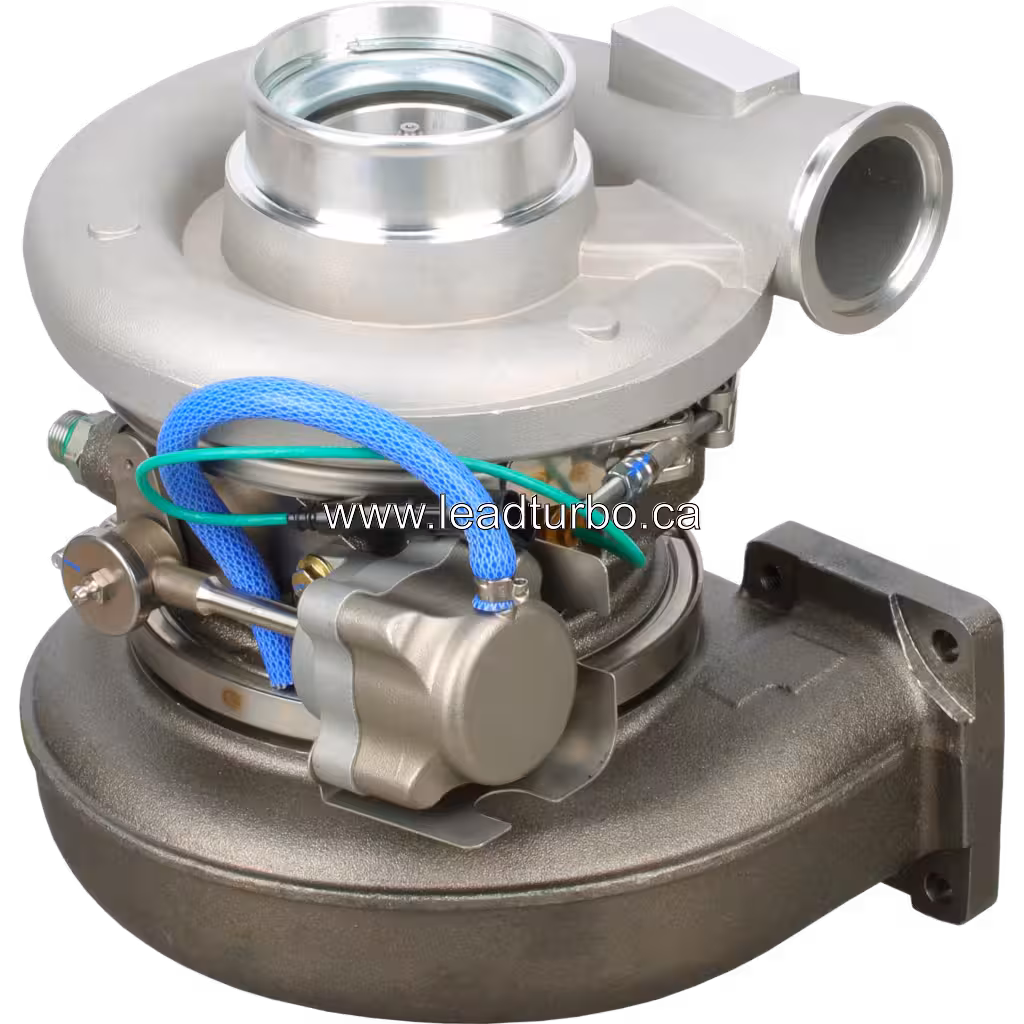 Turbosprężarka 504255233 HY55V zamiennik do IVECO Cursor 10 45 degree view