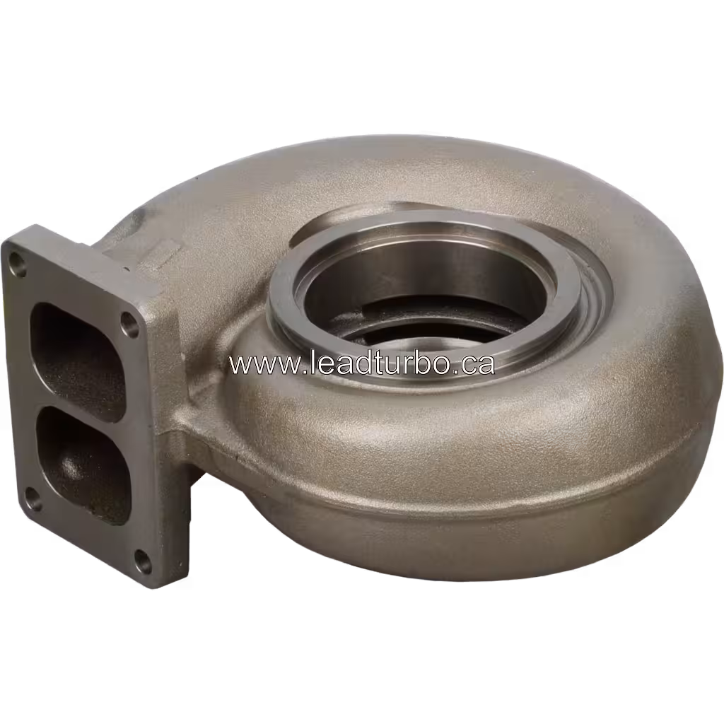 4024762 TH Turbine Housing for Cummins QST30 Genset Turbocharger bottom 45 degree view