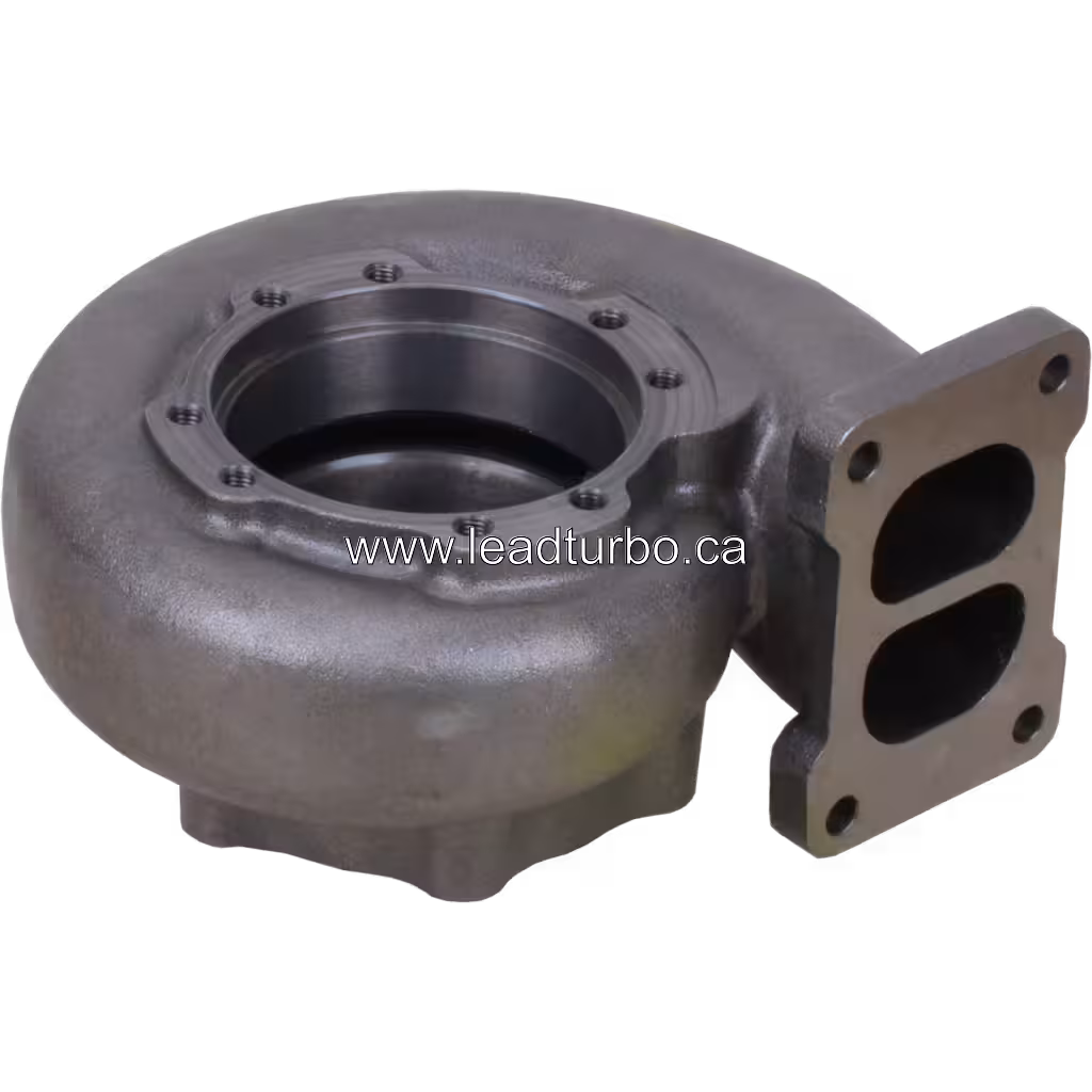 Detalle de carcasa de turbina KTR110-1E para Komatsu