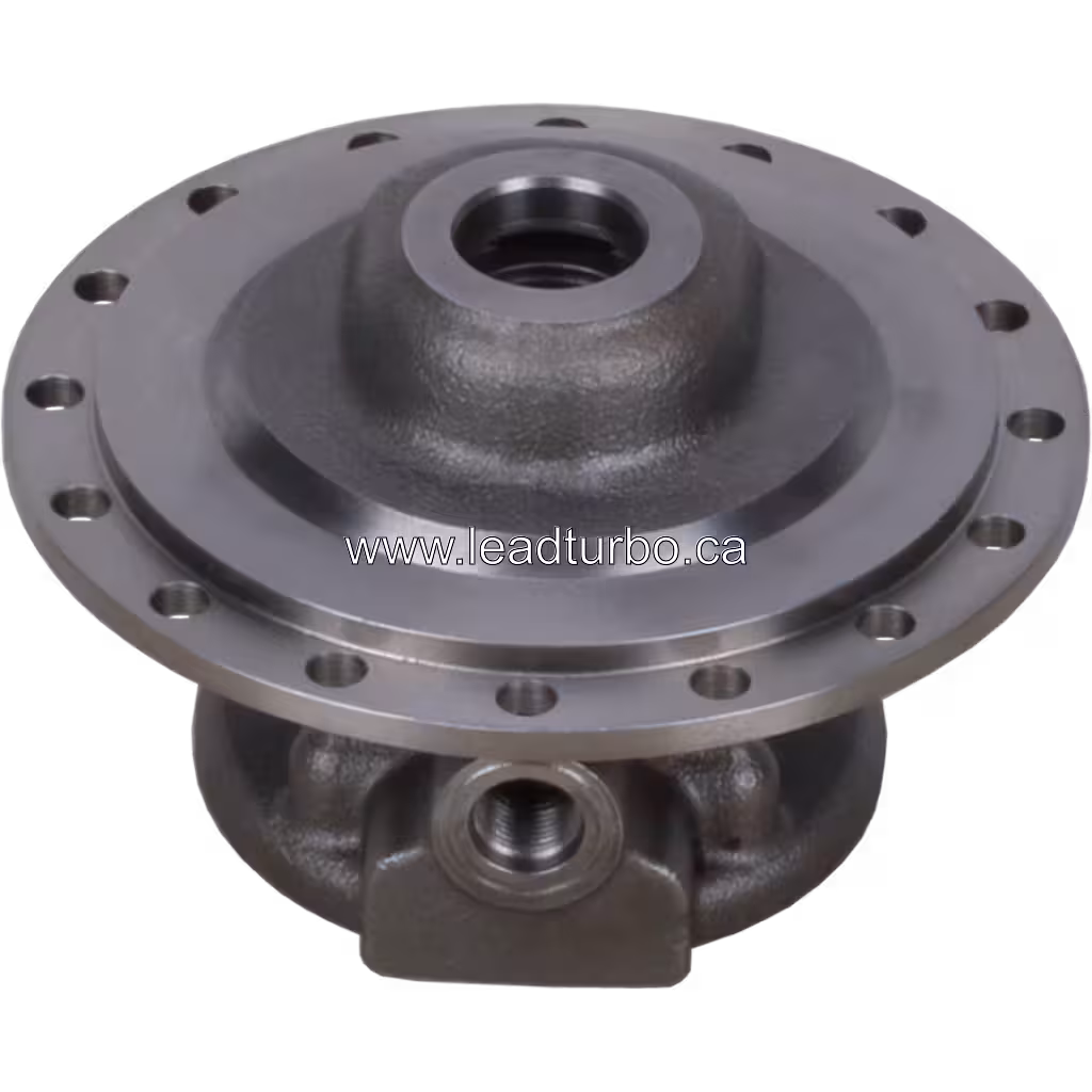 Cárter de Rodamiento 3594556 HX82 para Cummins ISX QSX15 bottom 45 degree view