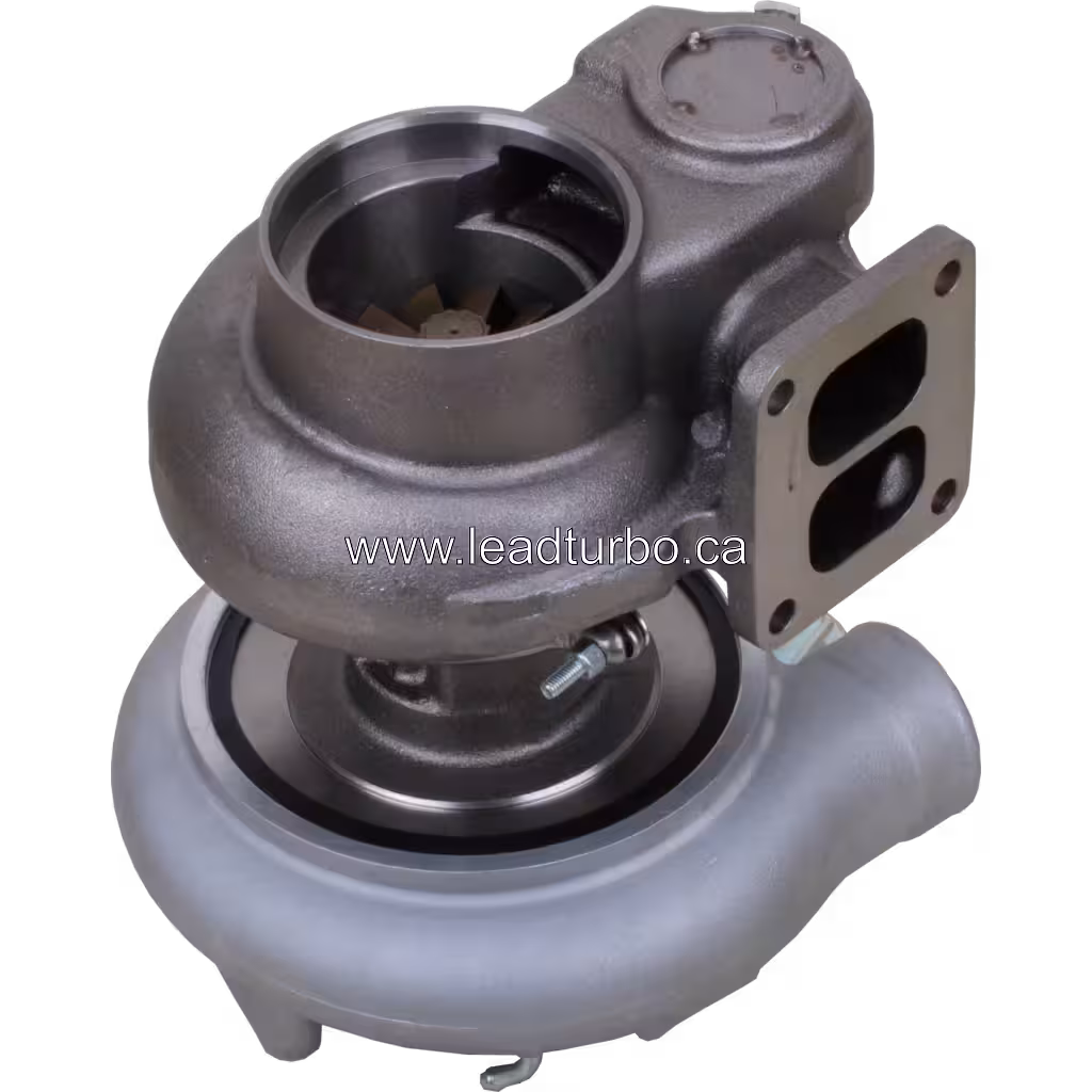Turbosprężarka 28200-84600 TF08L-28M1-22 0 zamiennik do silnika D6CB bottom 45 degree view