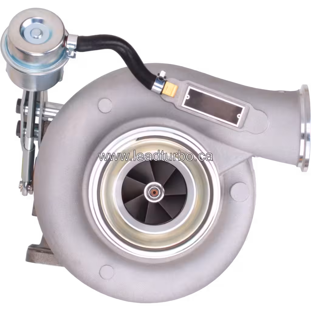 Turbosprężarka 2881717 HX35W do Cummins QSB, widok z przodu