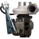 Turbosprężarka 4043980 HE351W widok z przodu do Cummins ISDE6