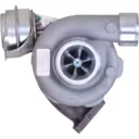 Turbosprężarka zamiennik do silnika JAC HFC4DA1-2C widok z przodu