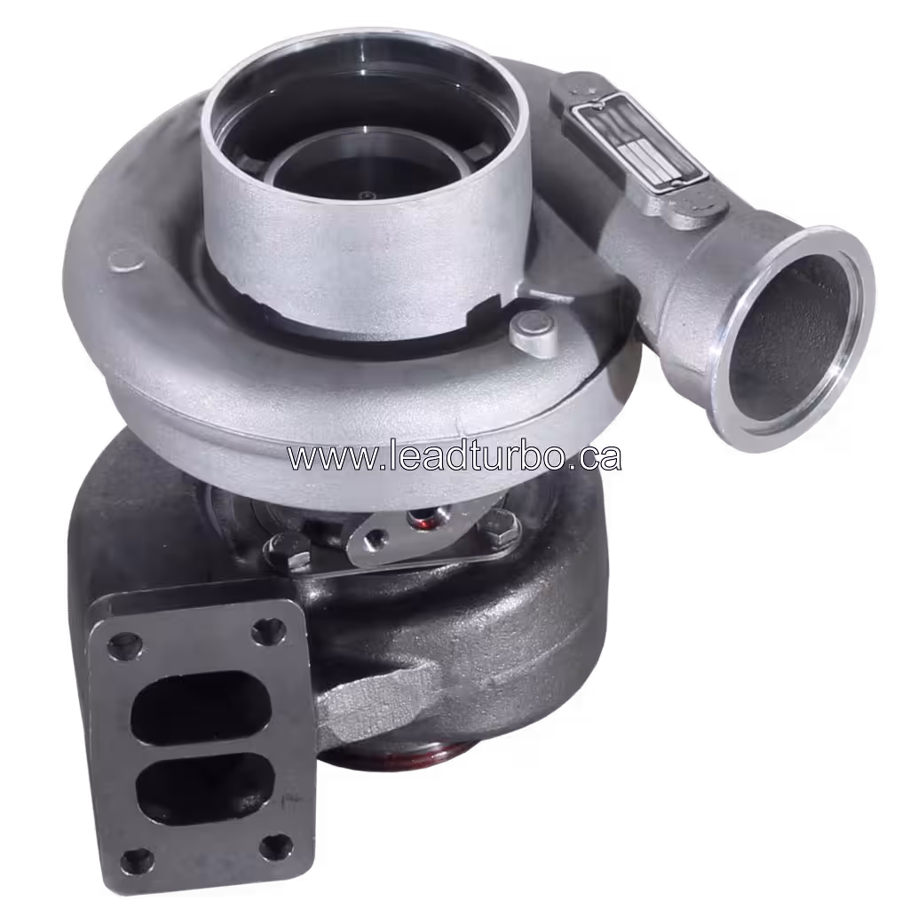 Turbolader 3590092 Seitenansicht mit Flanschdetails