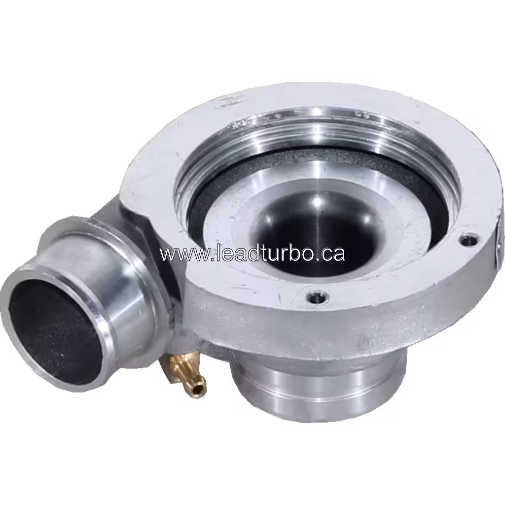 Carcaça do Compressor 409589-0481 para Turbo TB2573 IVECO SOFIM8140 27 bottom 45 degree view