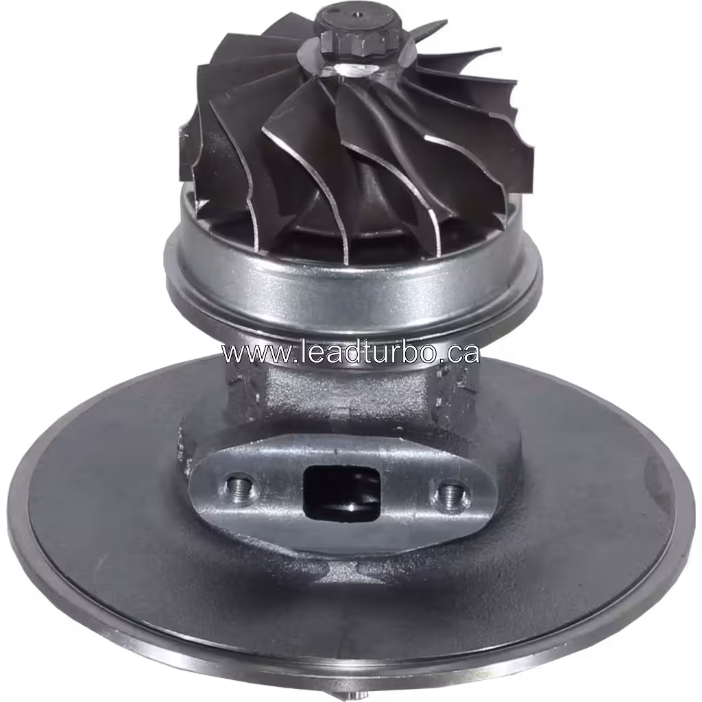 Core турбокомпресора для MAN D2876LF06 4V (F2000) bottom 45 degree view
