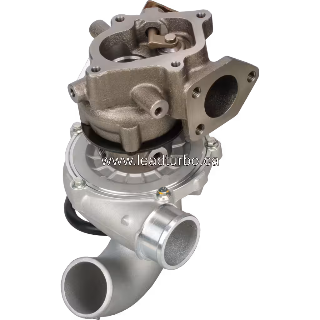 Турбокомпресор для Hyundai D4CB 140HP (Післяринкова заміна) bottom 45 degree view