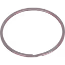 Kolbenring J96 mit sichtbarem Spalt, Aftermarket-Ersatzteil, Top-Ansicht 45 Grad