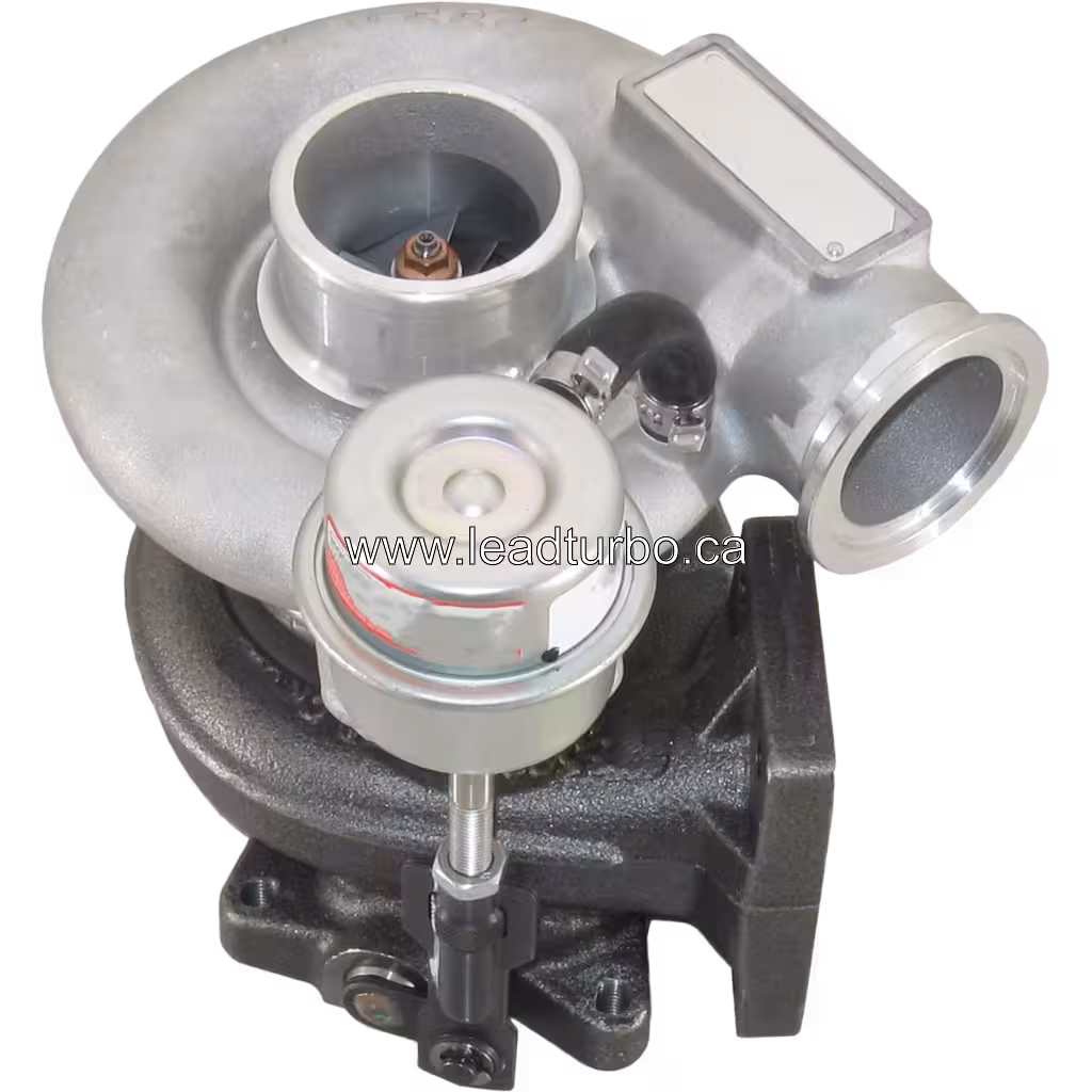 Vista lateral do turbo HE211W referência 2840685