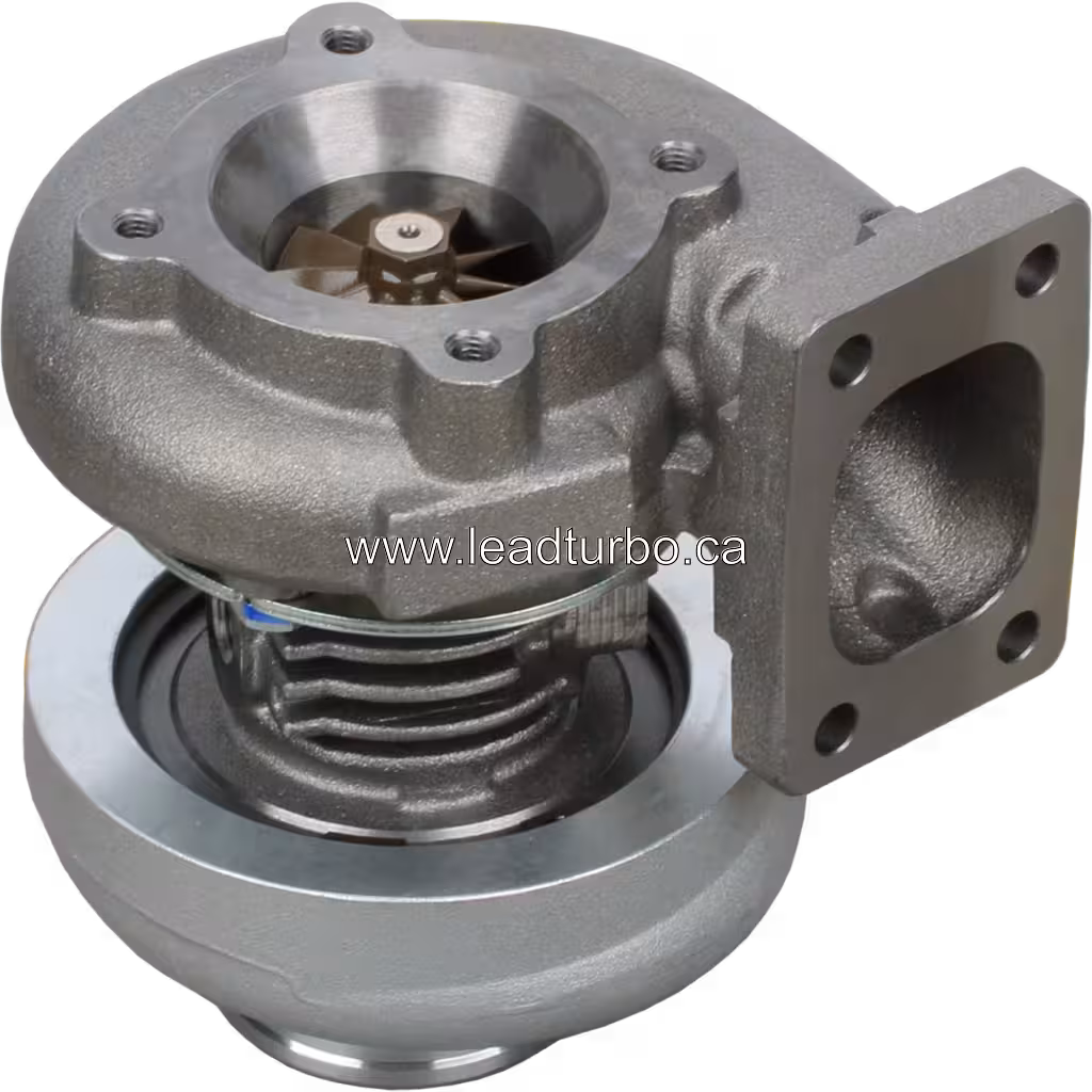 Turbo 454163-0002 TA2505 para Fiat Grande Punto bottom 45 degree view