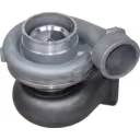 Turbosprężarka przemysłowa Daewoo 768HP widok z boku