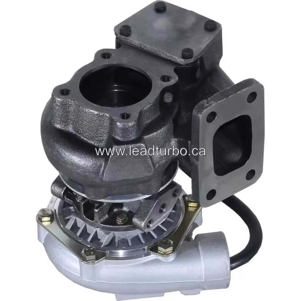 Турбокомпресор 2674A104 (TA0315) для Perkins T4 236 4L 3860CC bottom 45 degree view