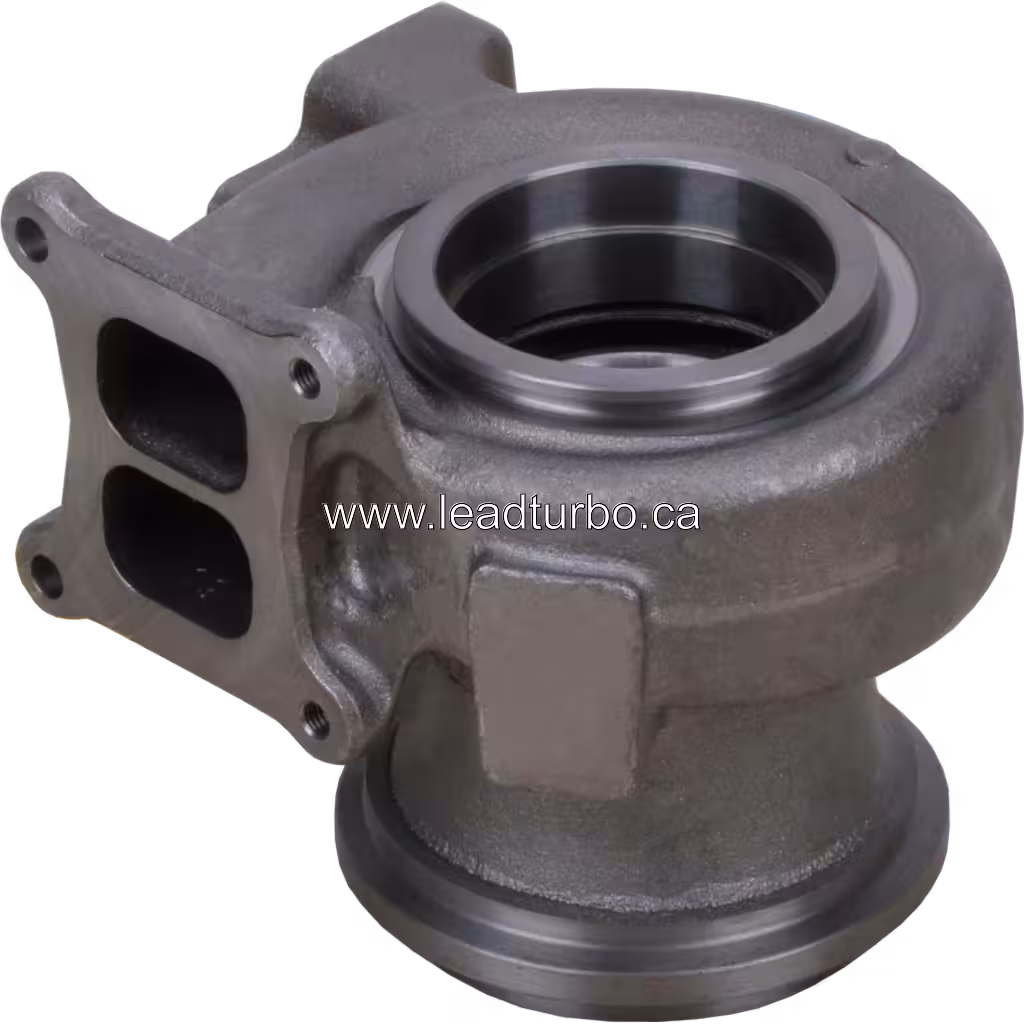 4046026 TH Turbine Housing J96 Turbocharger bottom 45 degree view
