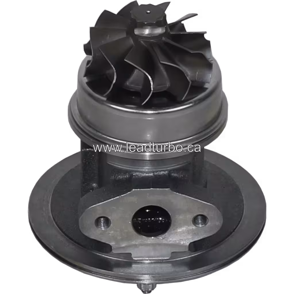 Core турбокомпресора для CAT 938F, двигун CAT 3116T bottom 45 degree view