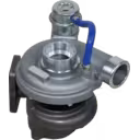 Vista lateral del turbo 2674A404 referencia 738233-0002