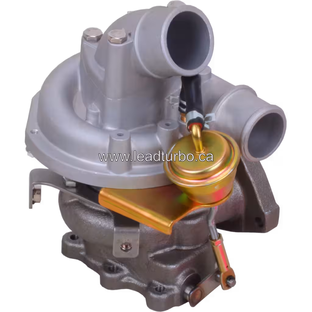 Vista lateral del turbo 14411-9S000 para Nissan Frontier