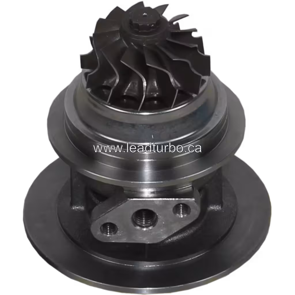 Core turbosprężarki 3594856 HX30W do Cummins 4BT bottom 45 degree view