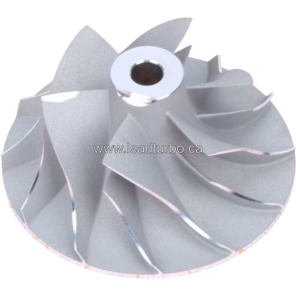 Détail roue compresseur turbo J96 référence 2005503B