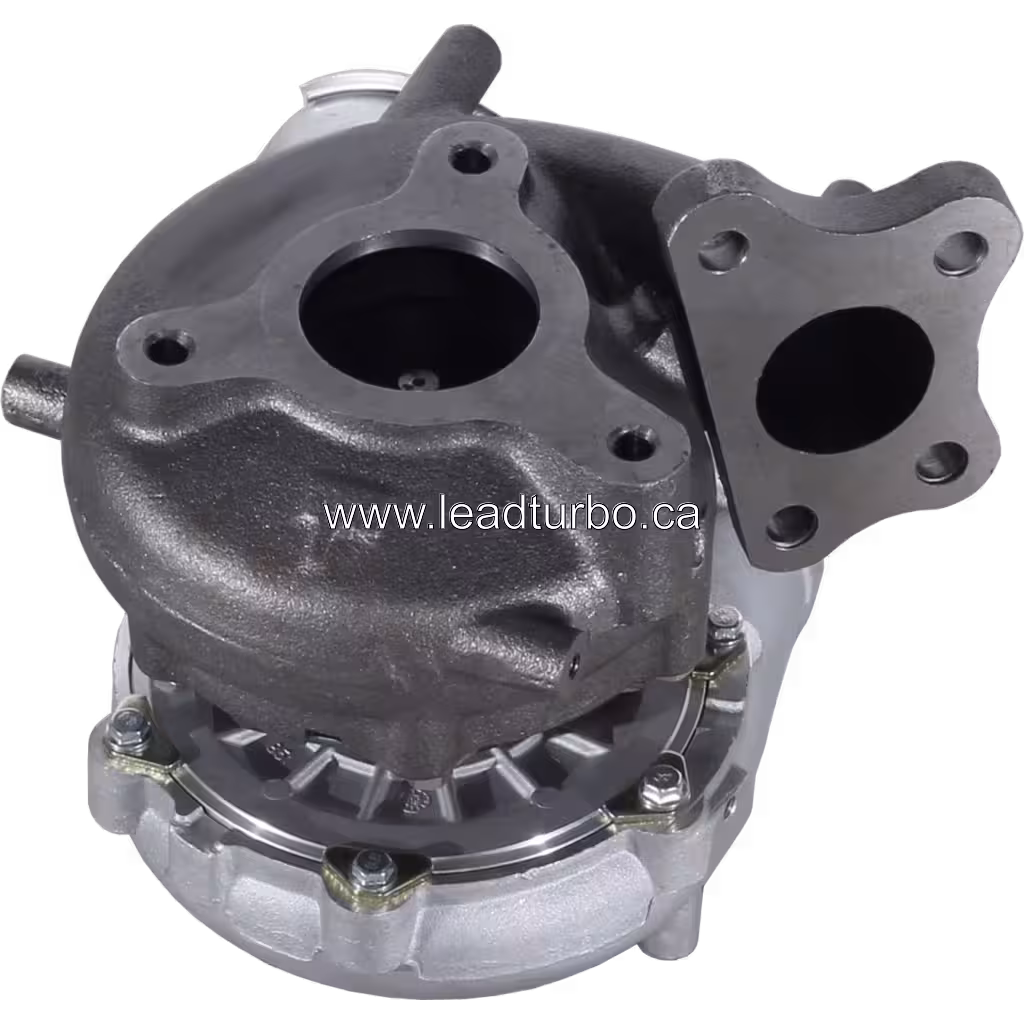 Vista lateral del turbocompresor Nissan YD25DDTi