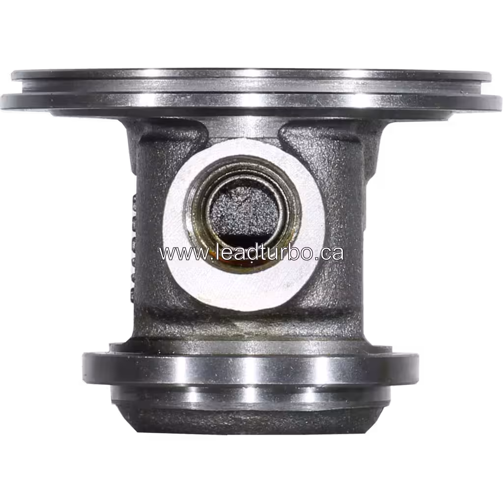 Bearing housing FOR 313297 BH para turbo S1BG, vista frontal con cuerpo de fundición