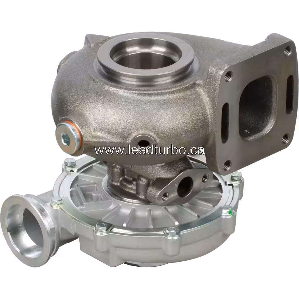 Detalle de alojamiento de turbina para embarcaciones Volvo