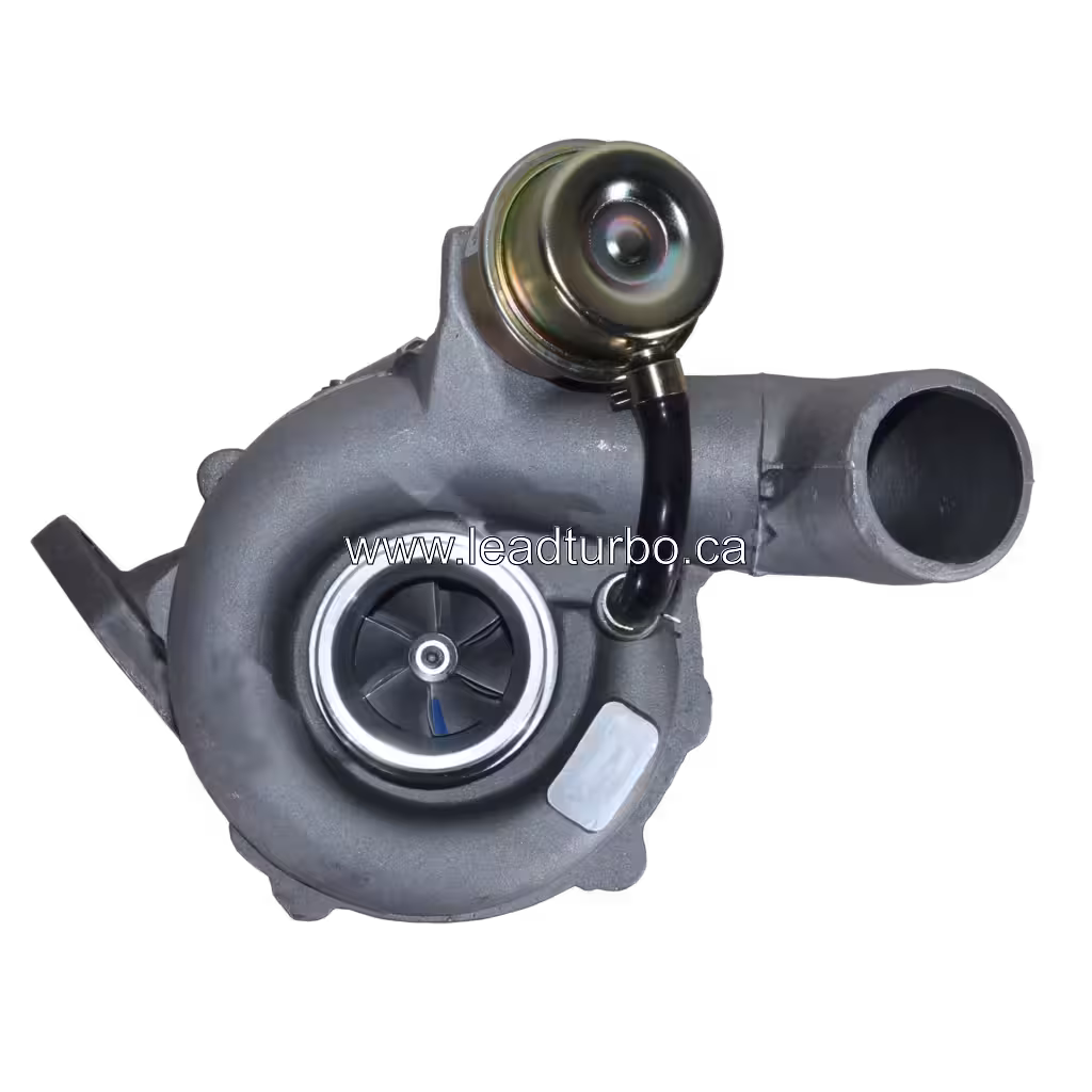 Turbocompresseur GT1752S 282004A101 vue avant avec flexible bleu