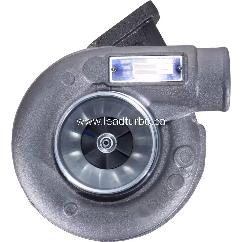 Turbosprężarka 3804878 HX30 widok z przodu do silnika Komatsu S4D102