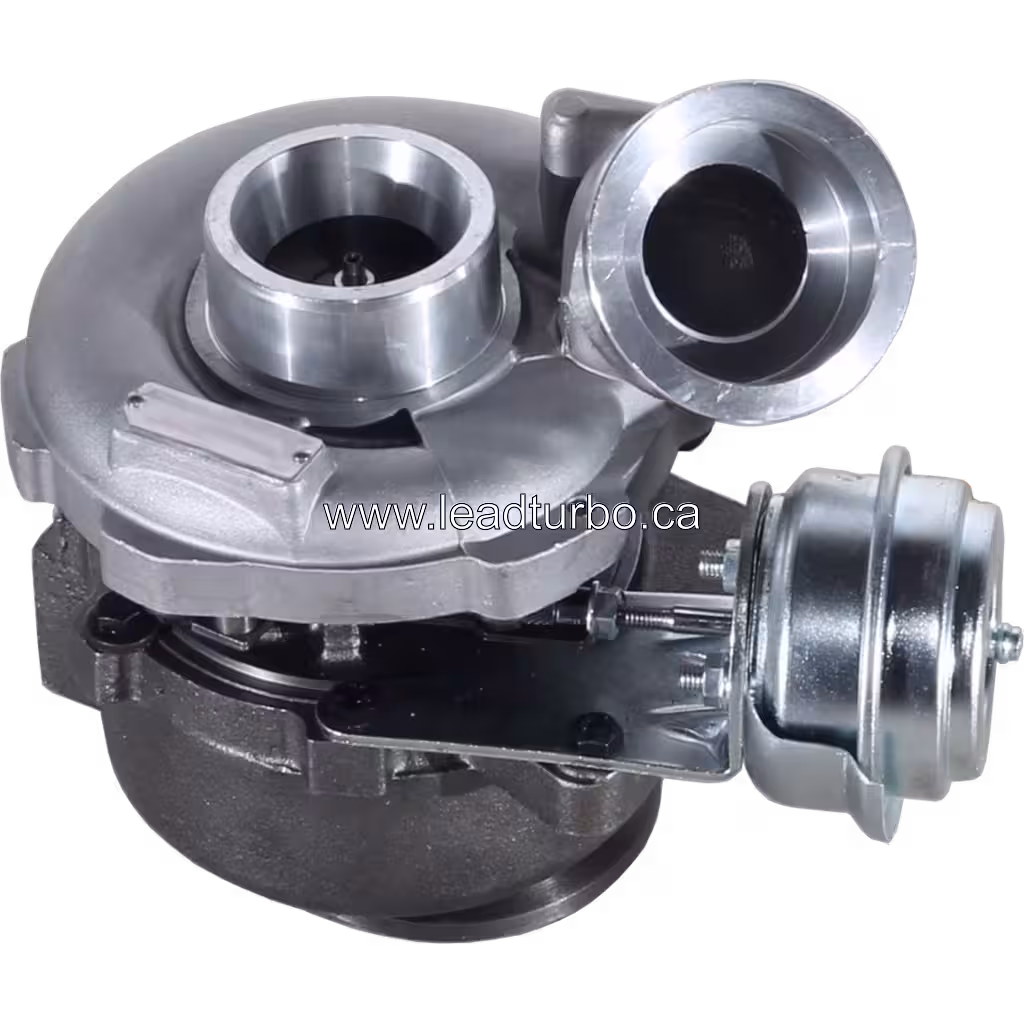 Turbosprężarka 709836-0001 GT1852V widok z boku z oznaczeniem numeru części