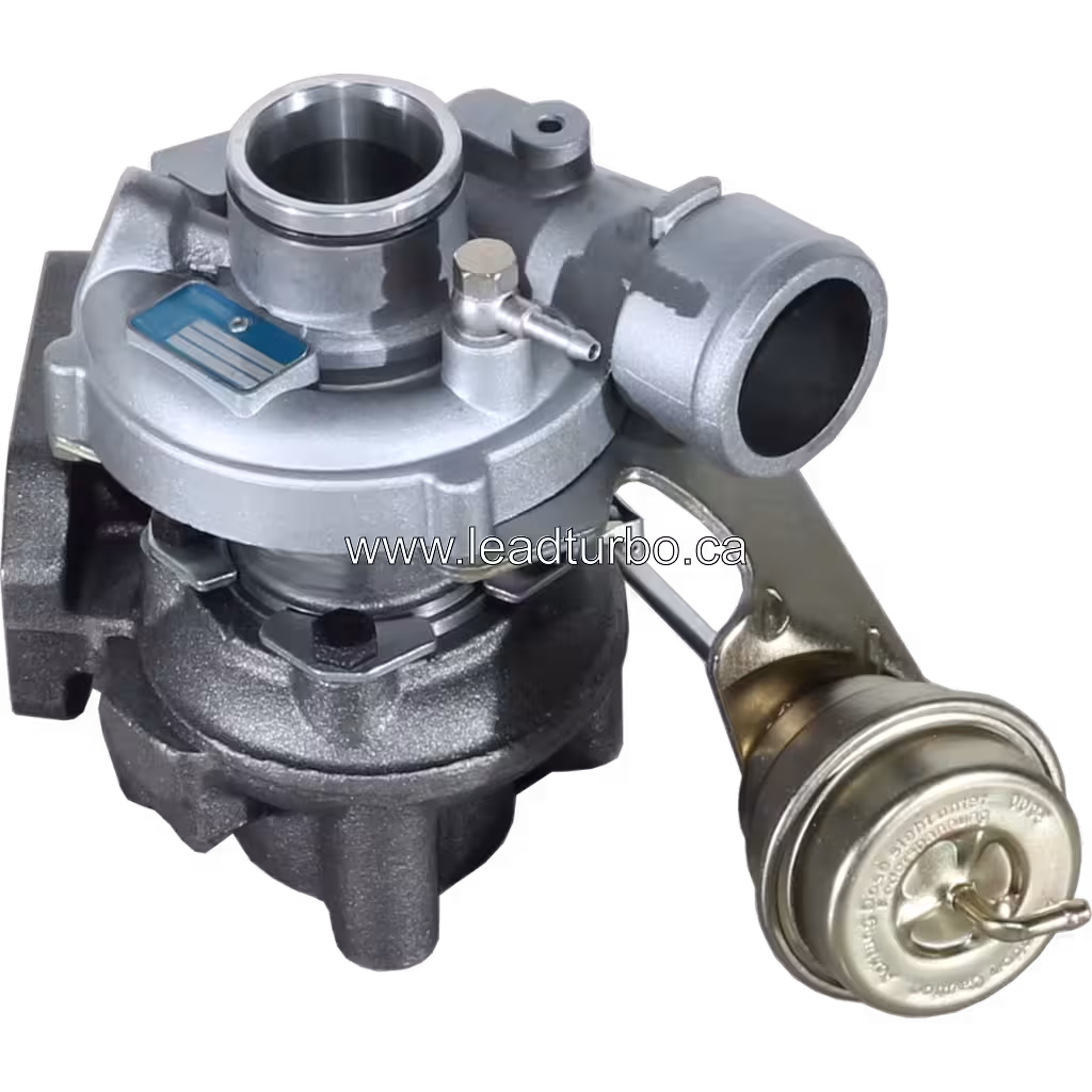 Vista frontal do turbo 53149707018 referência 074145701A