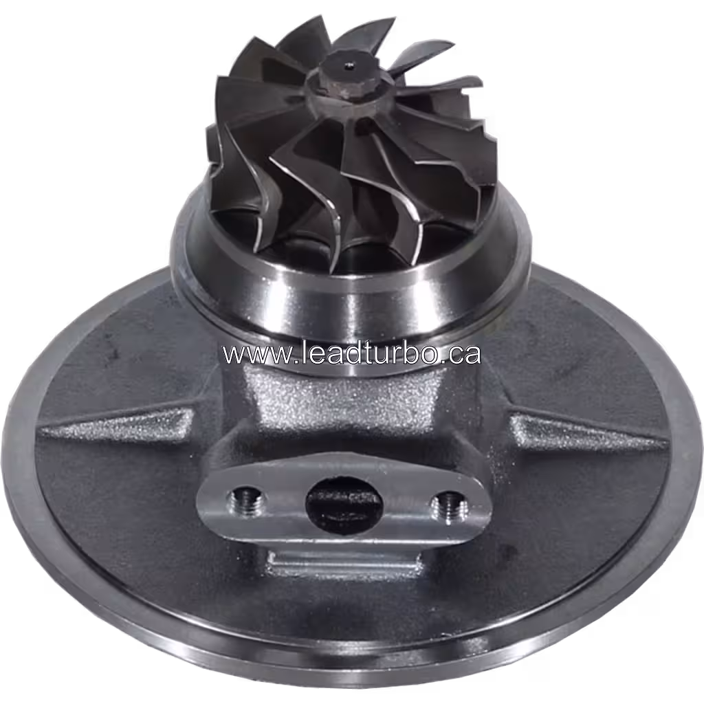 Core turbosprężarki VB250074 do Sumitomo S220 (ISUZU 6BG1) bottom 45 degree view