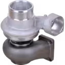 Vista lateral del turbo reemplazo 179581 para D6G