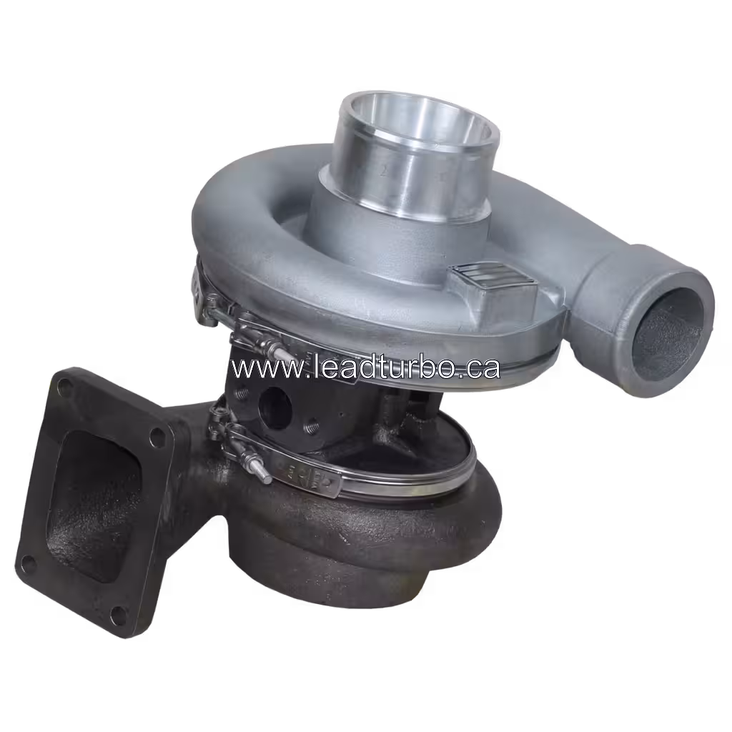 Turbocharger 188127 4LF302 para CAT 966F / Motor 3306B 45 degree view