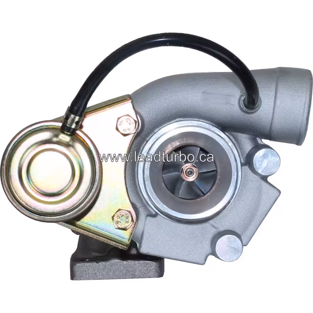 Detalle de conexiones del turbocompresor TD04L-10T