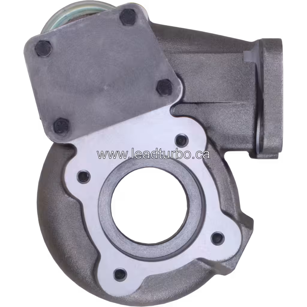 Puntos de montaje carcasa turbina motor industrial