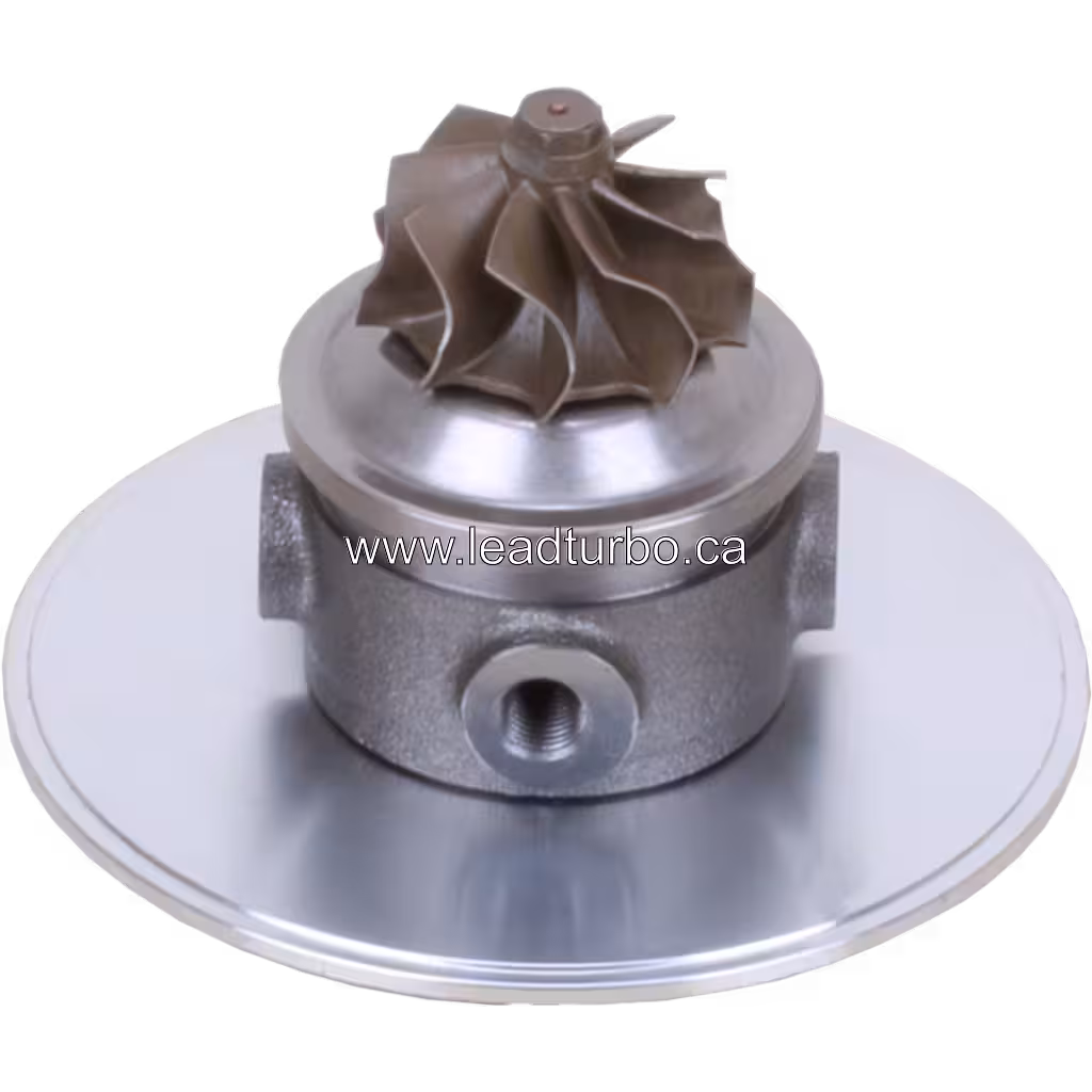 Core GT2259LS FOR 24100-4631 vista inferior mostrando roda da turbina