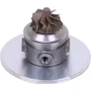 Core GT2259LS FOR 24100-4631 vista inferior mostrando roda da turbina