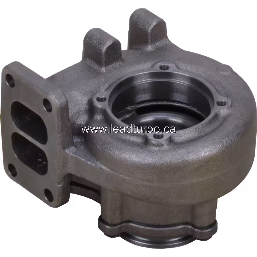 Корпус турбіни турбокомпресора HX35W 3597180 TH-OF для Cummins bottom 45 degree view