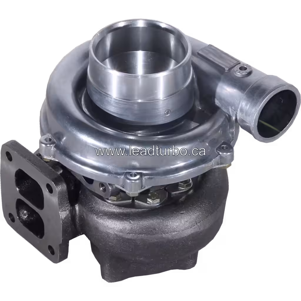 Vista lateral turbo reemplazo Isuzu 6SD1T
