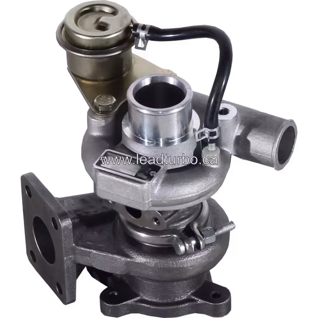 Turbosprężarka 49131-02020 z numerem OEM 1G62217013 widok z boku